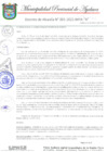 Vista preliminar de documento DECRETO DE ALCALDIA N° 001-2021-MPA