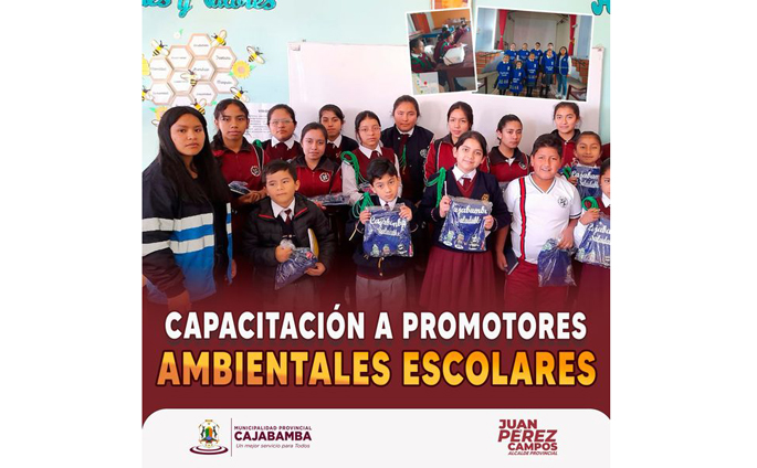 Capacitación a promotores ambientales escolares