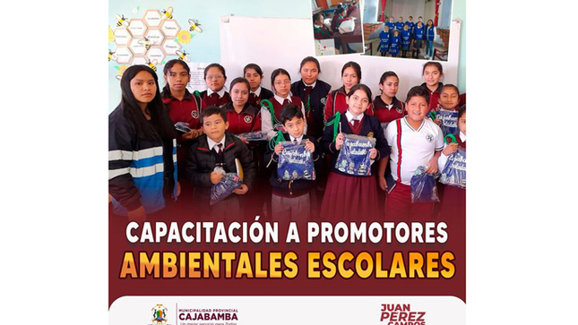 Capacitación a promotores ambientales escolares