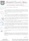 Vista preliminar de documento DECRETO DE ALCALDIA N° 008-2021-MPA
