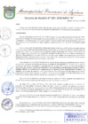 Vista preliminar de documento DECRETO DE ALCALDIA N° 002-2020-MPA