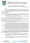 Vista preliminar de documento DECRETO DE ALCALDIA N° 005-2020-MPA