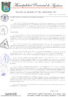Vista preliminar de documento DECRETO DE ALCALDIA N° 014-2020-MPA