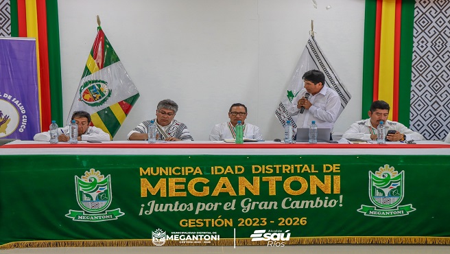 Salud, educaci贸n e integraci贸n vial fueron los temas tratados en la mesa de trabajo con la Municipalidad de Megantoni y el GORE Cusco.