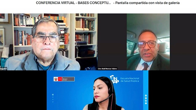 Minsa y Ensap iniciaron ciclo de videoconferencias para capacitar a las regiones sobre la ejecución del Plan Mil