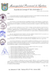 Vista preliminar de documento Acuerdo de Consejo N° 001-2019-MPA-C