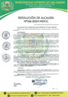 Vista preliminar de documento Resolución de Alcaldía 166-2024