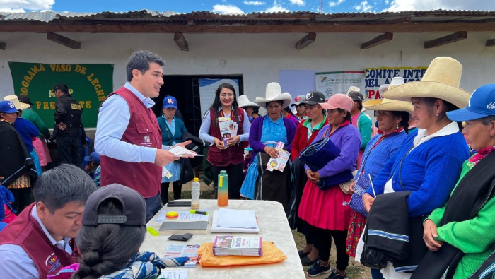 Juez y personal judicial de Pacaipampa acercaron el servicio de justicia a comunidad altoandina