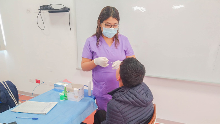 COMUDENA 2024 realizo campaña en la institución educativa José Carlos Mariátegui.