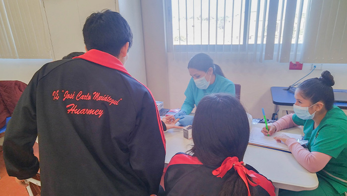 COMUDENA 2024 realizo campaña en la institución educativa José Carlos Mariátegui.