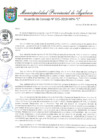 Vista preliminar de documento Acuerdo de Concejo N° 025-2019-MPA-C