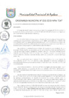 Vista preliminar de documento ORDENANZA MUNICIPAL N° 013-2019-MPA-CM