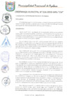 Vista preliminar de documento ORDENANZA MUNICIPAL N° 014-2019-MPA-CM