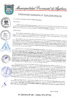 Vista preliminar de documento ORDENANZA MUNICIPAL N° 019-2019-MPA-CM