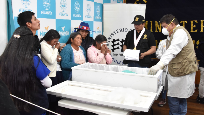 Ayacucho: Ministerio Público realiza restitución de restos de 11 víctimas del caso ‘Pucayacu’