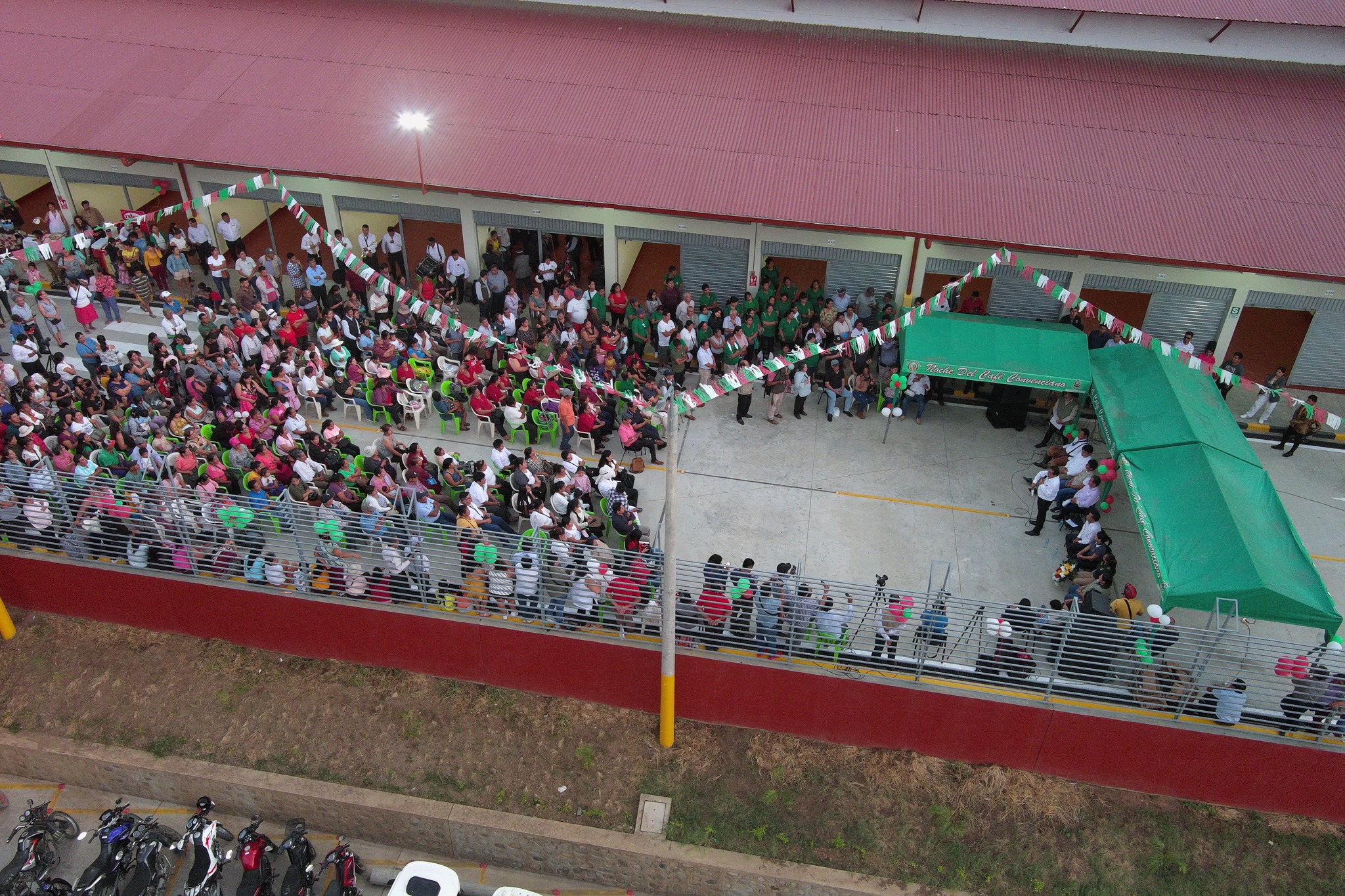 Inauguración del mercado mayorista del cono sur en Quillabamba