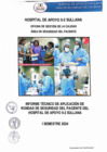 Vista preliminar de documento INFORME I SEMESTRE 2024 RONDAS DE SEGURIDAD DEL PACIENTE
