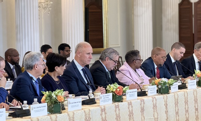 Canciller expresó enérgica defensa de la democracia en el hemisferio durante la Reunión Ministerial de APEP