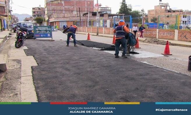 ๐La actual gestiรณn municipal liderada por el alcalde Joaquin Ramรญrez, continรบa con los trabajos de mantenimiento del Jr. Reyna Farge como parte de la segunda etapa del programa Rescate de Vรญas.