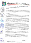 Vista preliminar de documento ORDENANZA MUNICIPAL N° 021-2019-MPA-CM