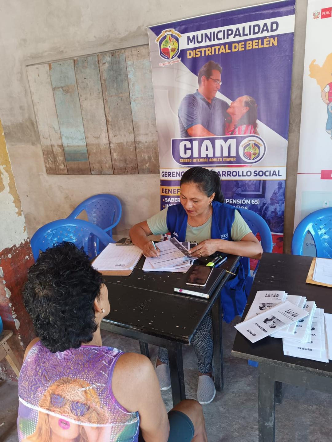 La Municipalidad Distrital de Belén continúan promoviendo la campaña de DNI gratuito. 