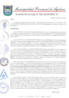 Vista preliminar de documento Acuerdo de Concejo N° 065-2019-MPA-C