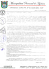 Vista preliminar de documento ORDENANZA MUNICIPAL N° 013-2020-MPA-CM