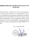 Vista preliminar de documento SANEAMIENTO _F_L PS CARI CARI