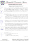 Vista preliminar de documento CONVENIO N° 025-2021-MPA-C