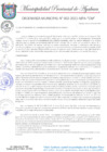 Vista preliminar de documento ORDENANZA MUNICIPAL N° 002-2021-MPA-CM