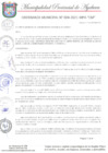 Vista preliminar de documento ORDENANZA MUNICIPAL N° 004-2021-MPA-CM