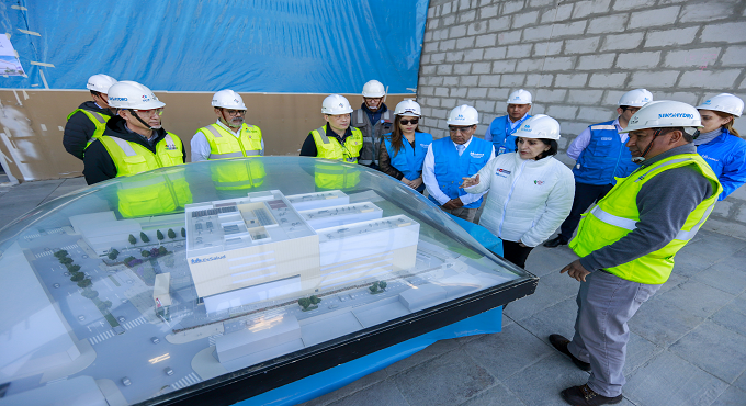 EsSalud: construcción de hospital especializado de Cajamarca presenta un avance superior al 50%