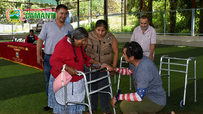 Donación de Equipos de Movilidad a Personas con Discapacidad y Adultos Mayores
