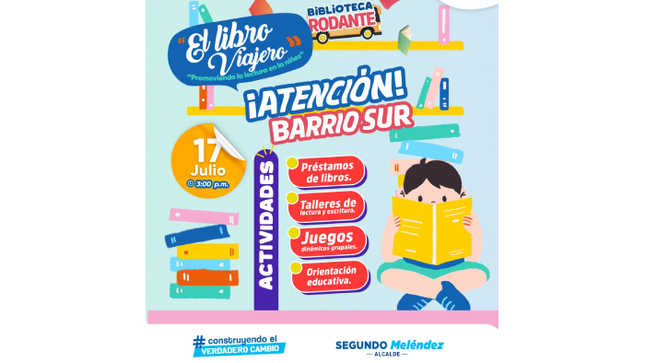 Biblioteca rodante "El libro viajero"