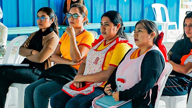 OMAPED promueve la educación inclusiva con capacitación a docentes de colegios