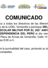 Vista preliminar de documento COMUNICADO - REFERENTE AL DESFILE ESCOLAR 19 DE JULIO
