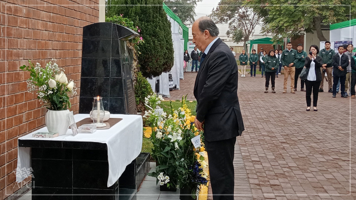 APCI presente en ceremonia por la XXXIII conmemoración del fallecimiento de expertos japoneses