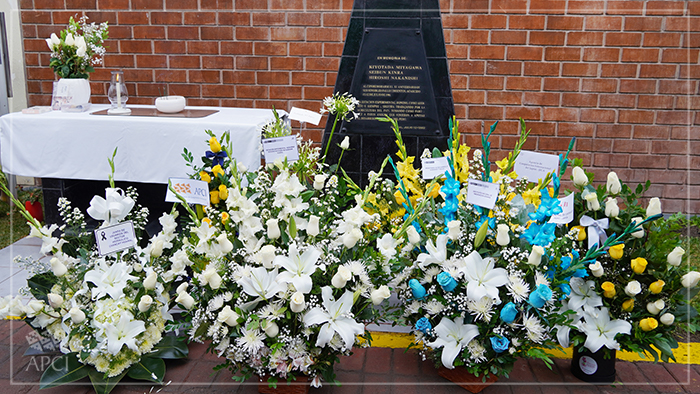 APCI presente en ceremonia por la XXXIII conmemoración del fallecimiento de expertos japoneses