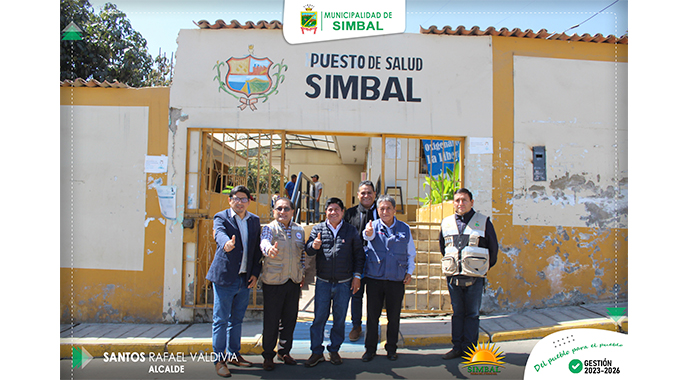 Visita al Puesto de Salud de Simbal
