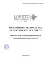 Vista preliminar de documento 2023 Informe_Evaluacion_Institucional_I_Sem_2023_Pliego_453_Gobierno_Regional_Loreto_1