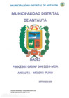 Vista preliminar de documento BASES DE LA CONVOCATORIA CAS N°004-2024-MDA -(NECESIDAD TRANSITORIA)