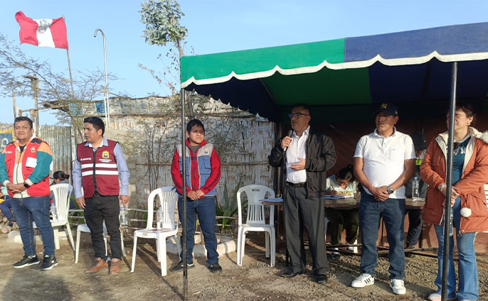 Elección de la nueva Coordinadora del Programa Municipal de Vivienda (PROMUVI) de la Ampliación La Victoria - Salinas Predio II.