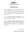 Vista preliminar de documento Comunicado N° 003 del Concurso Público de CAS N° 147-2024-OSCE/LIMA