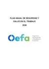 Vista preliminar de documento Plan Anual de Seguridad y Salud en el Trabajo 2024