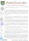 Vista preliminar de documento Acuerdo de Concejo N° 001-2021-MPA-C