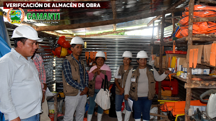 Visita Inopinada a la Obra en San Lorenzo para Verificar su Estado Situacional