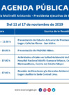 Vista preliminar de documento PRESIDENTE EJECUTIVO - Agenda Oficial de EsSalud – Noviembre (25/11/2019)