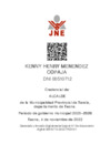 Vista preliminar de documento CREDENCIAL TARATA - KENNY MENENDEZ