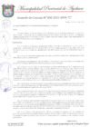 Vista preliminar de documento Acuerdo de Concejo N° 050-2021-MPA-C