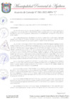 Vista preliminar de documento Acuerdo de Concejo N° 061-2021-MPA-C